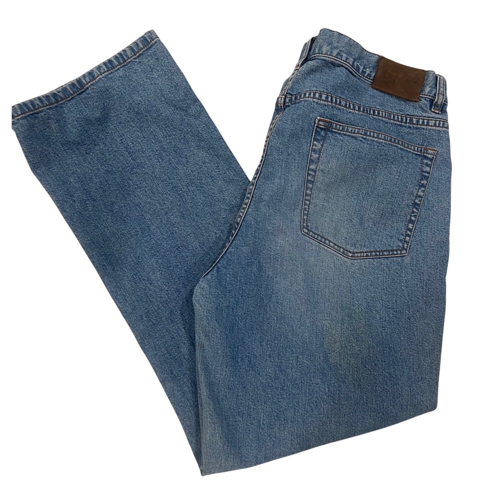 Calvin Klein Jeans Womens Medium Wash Bootcut Denim Pants Size 14 - Picture 8 of 8